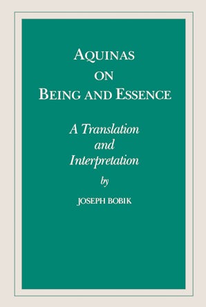 Aquinas on Being and Essence book image