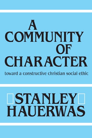 A Community of Character book image