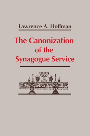 Canonization of the Synagogue Service, The book image