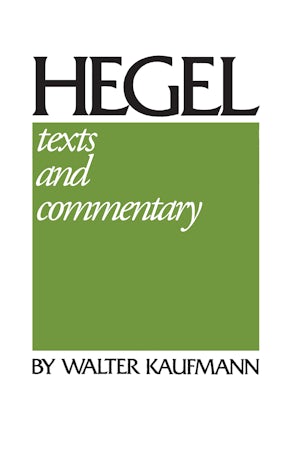 Hegel book image