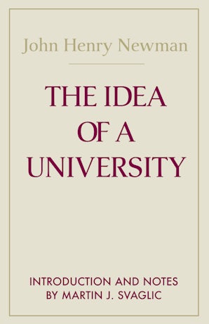 Idea of a University, The book image
