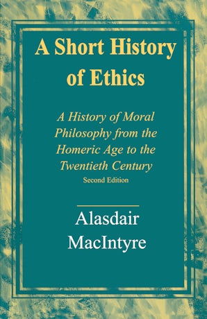 A Short History of Ethics book image