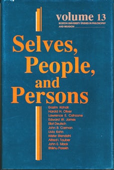 Selves, People, And Persons