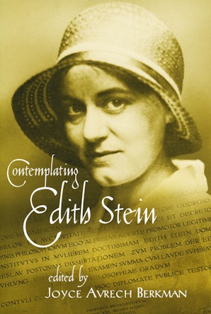 Contemplating Edith Stein book image