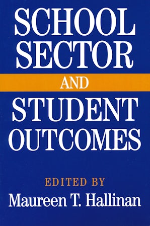 School Sector and Student Outcomes book image