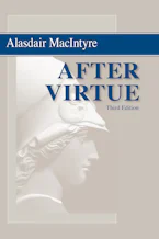 After Virtue, University of Notre Dame Press, third edition, 2007 cover