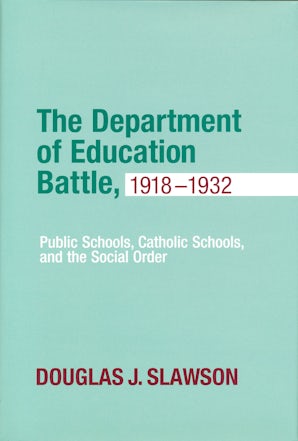 The Department of Education Battle, 1918-1932 book image