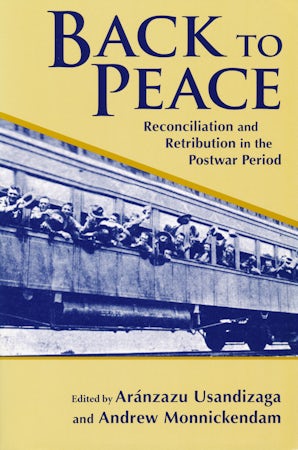 Back to Peace book image