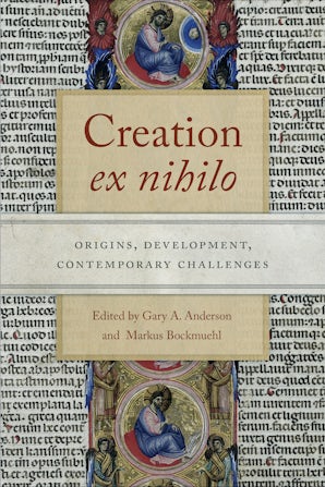 Creation <i>ex nihilo</i> book image