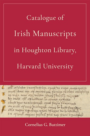 Catalogue of Irish Manuscripts in Houghton Library, Harvard University book image