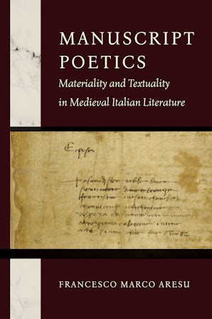 Manuscript Poetics book image